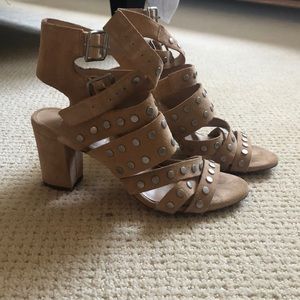 Loeffler Randall Suede Studded Heels